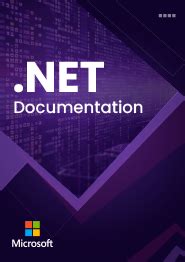 .NET documentation .